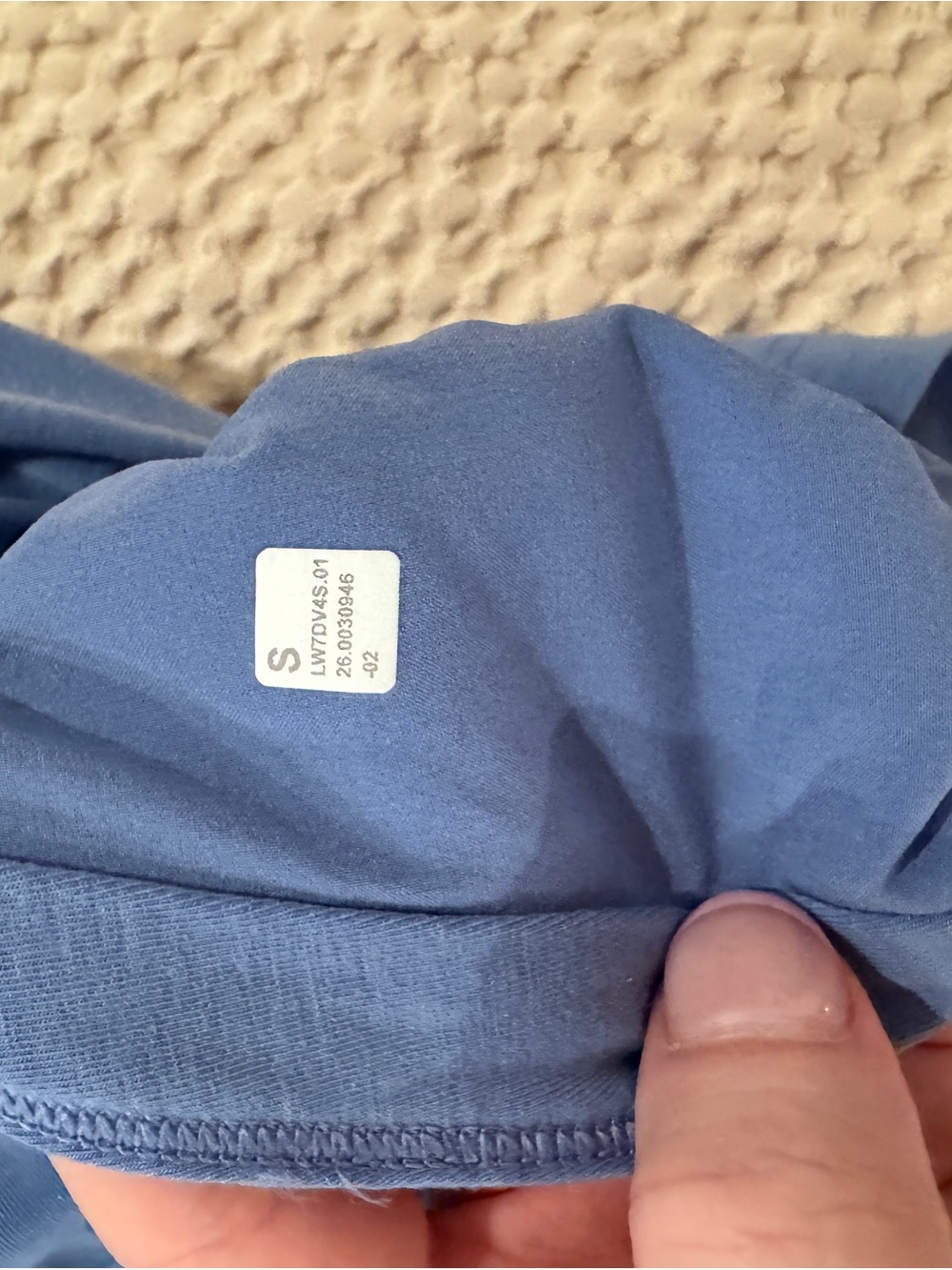 lululemon athletica Women's Blue Athletic Short - Picture 4 of 4